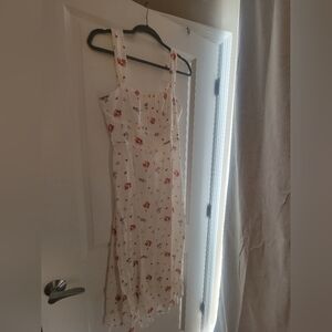 Mango Floral Midi Dress (M)